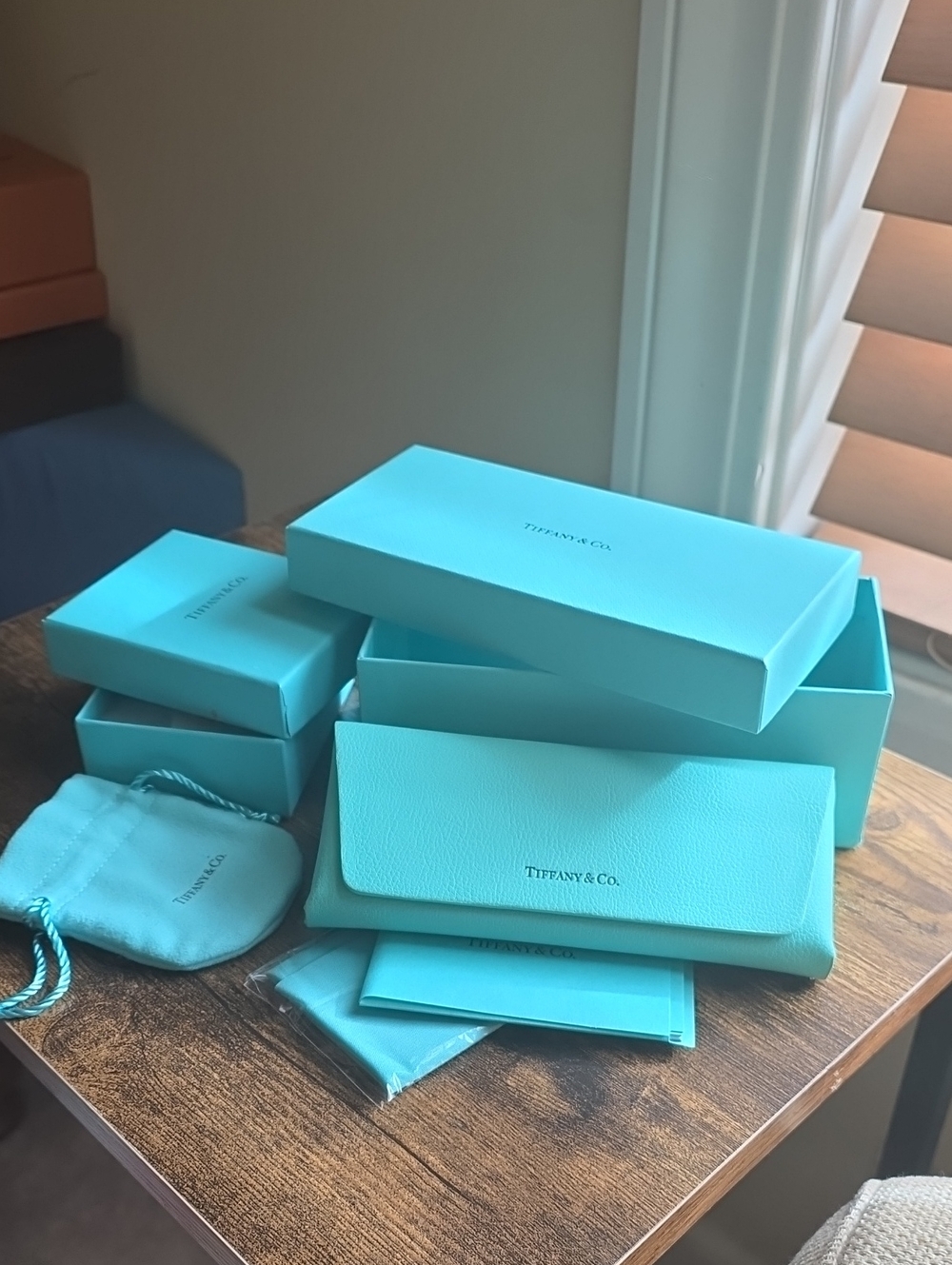 Tiffany & Co. Signature Eyewear Case Set Bundle